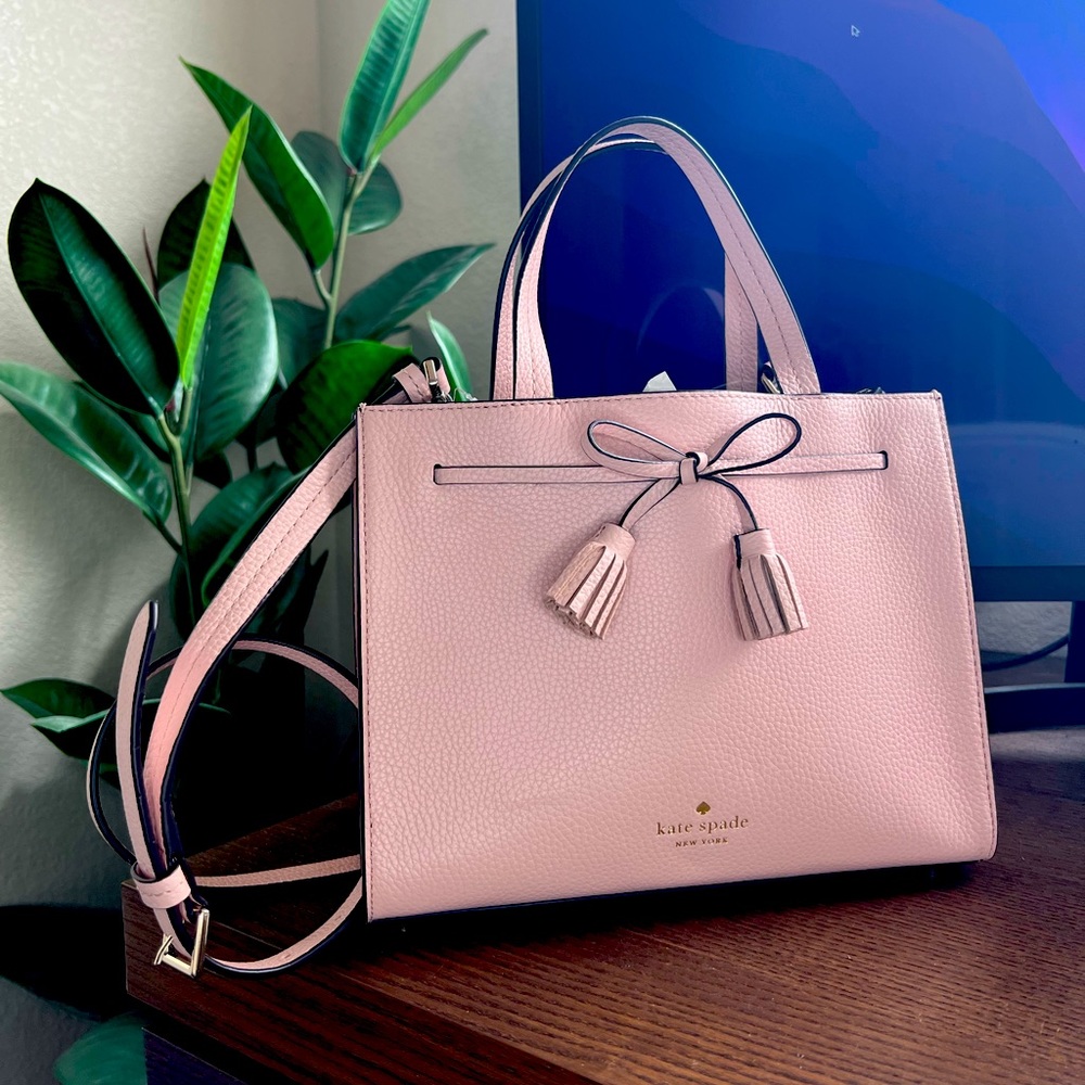 BRAND NEW Kate Spade Satchel | Hayes Small Rose Smoke Satchel